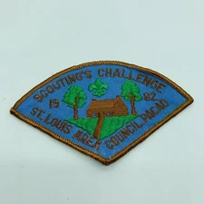 1982 St. Louis Area Council PACAO Scouting's Challenge patch