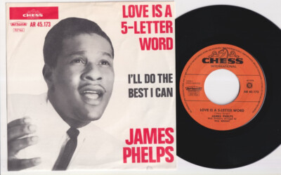 James PHELPS * USA R&B SOUL MOD POPCORN * 1965 DUTCH 45 * Listen!