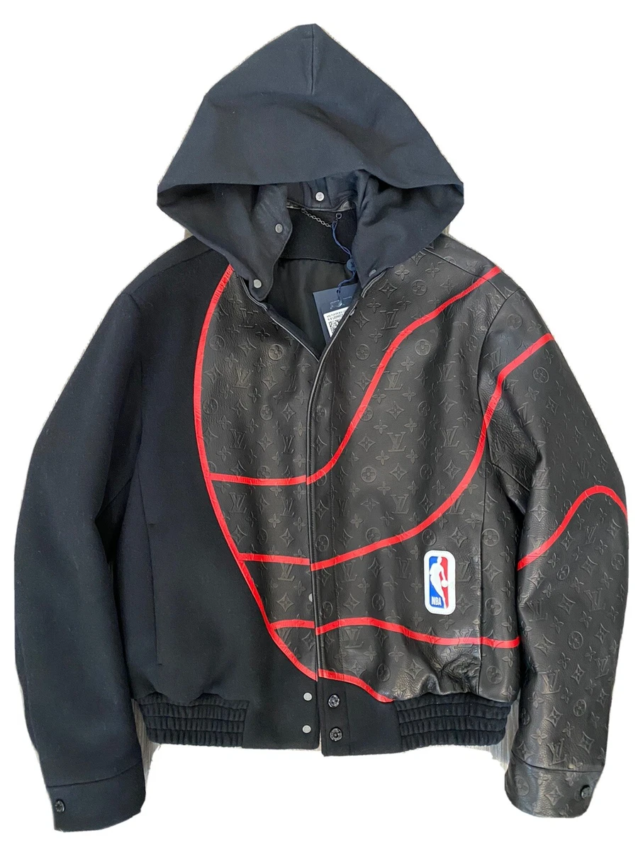 Louis Vuitton X NBA Zip-Through Hoodie Blue for Men