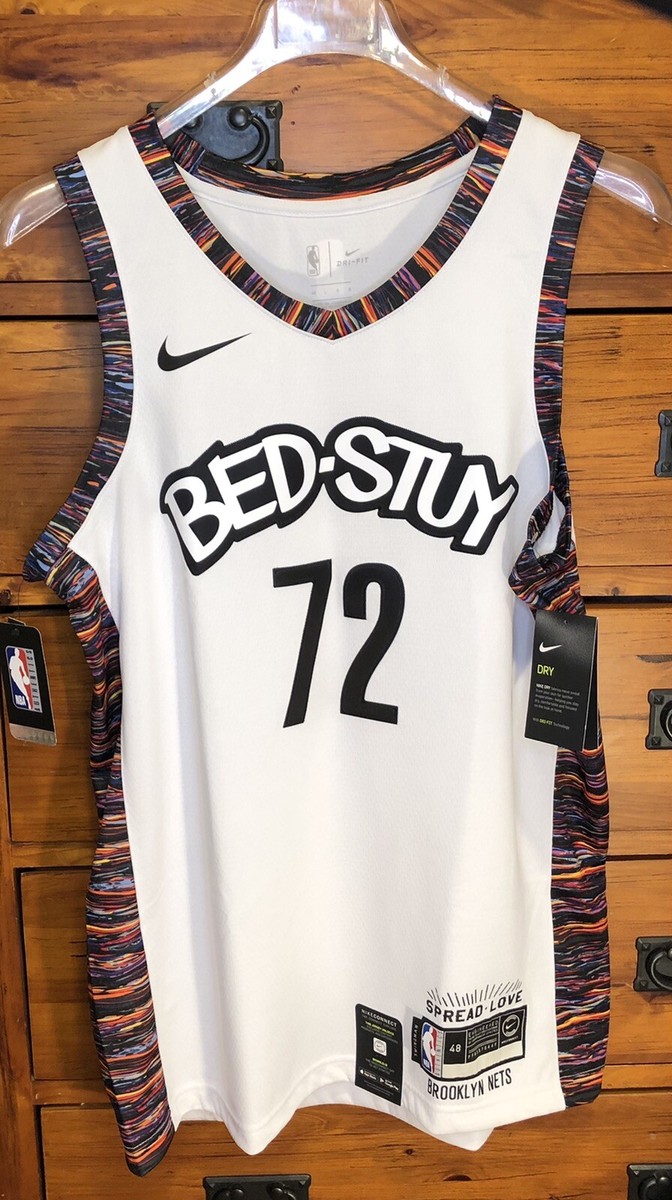Nike NBA Brooklyn Nets Bed-Stuy #72 Biggie Home Jersey Nike NBA Brooklyn Nets Bed-Stuy #72 Biggie Home Jersey