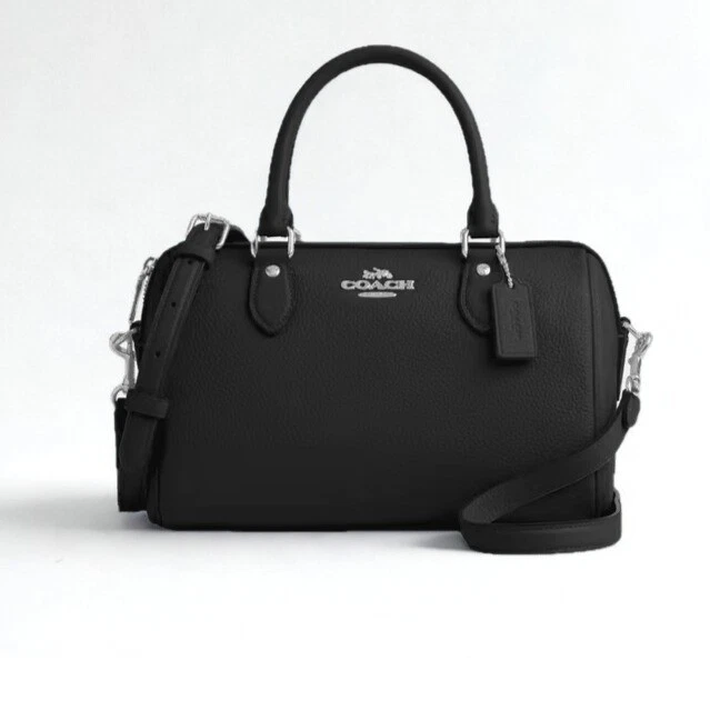 バッグ Coach Satchel Handbag Black Crossgrain Coach Leather Satchel Nwt for sale | eBay