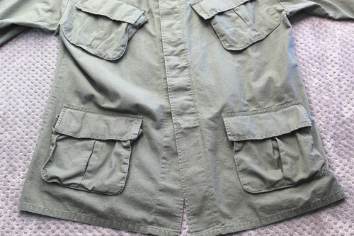 Rothco Jacket Mens Medium Green BDU Ripstop Field Button Front Reproduction image 10