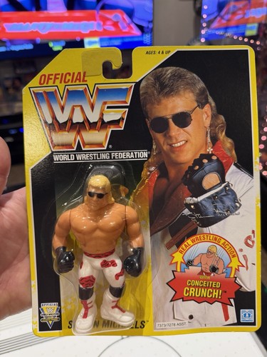 Wwf Hasbro Shawn Michaels Series 7 Moc Sealed Hbk...