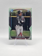 Topps 2023 Bowman Chrome Refractor 1st Bowman Christian Cerda Arizona BCP-56