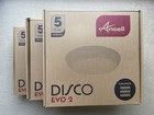 Pack of 3 * Ansell Disco EVO 2 Slim Modern LED Bulkhead Ceiling Light New