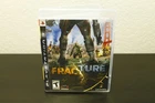 PS3 Fracture Game CIB 2008 Shooter LucasArts Mint Disc Clean & Tested