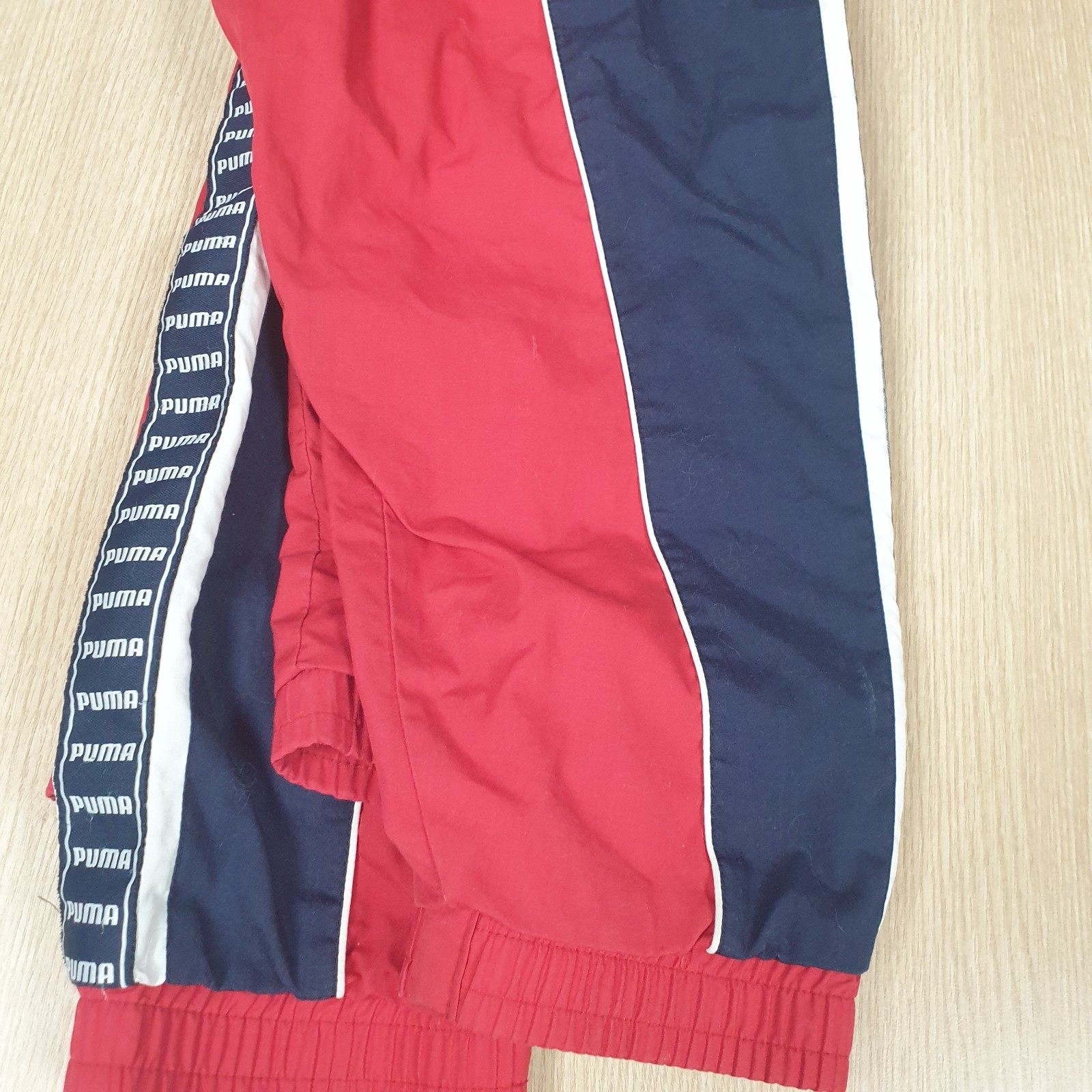 Vintage Puma Track Jacket Mens XL Red Blue Full Zip Tracksuit Top 90s thumbnail 13