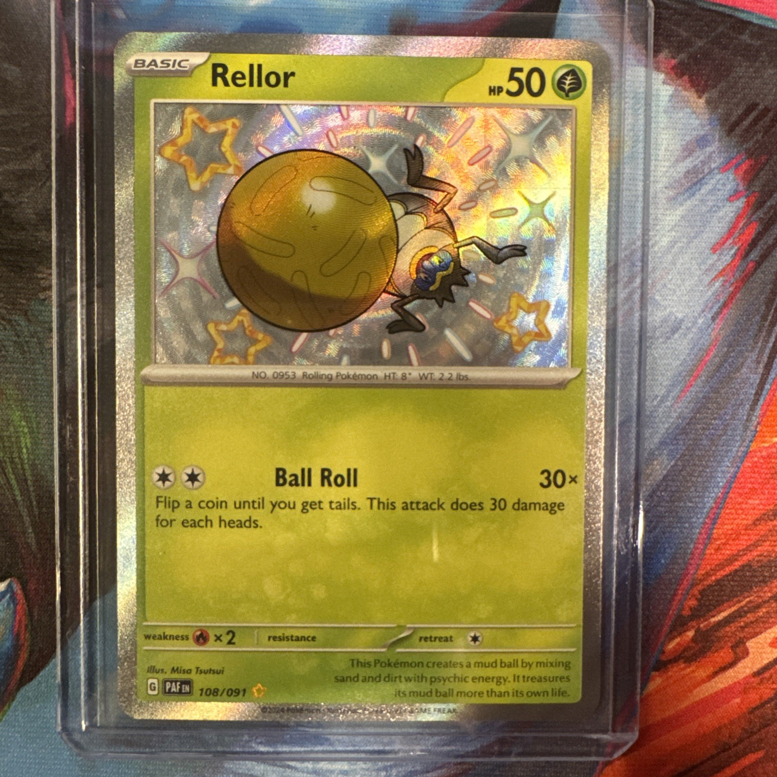 Rellor 108/091 SV: Paldean Fates Holo