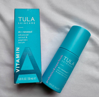 TULA A+ Renewal Advanced Retinal & Peptides Serum 1.01 oz 30mL New