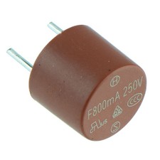 5A Radial PCB Time Delay Slow Blow Circular Fuse