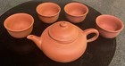 Vintage Yixing Terra Cotta Clay Pottery Teapot Set Asian Art — photo 5
