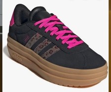 Children Unisex Sneakers Athletic Shoes adidas Kids VL Court Bold Shoes Size 6
