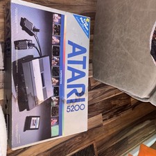 Atari 5200 Console Only 2-Port TESTED (read) With Box And Extras #boone