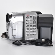 Canon ZR850 Mini DV Camcorder 35x Optical Zoom w/ Wireless Remote Fully Tested