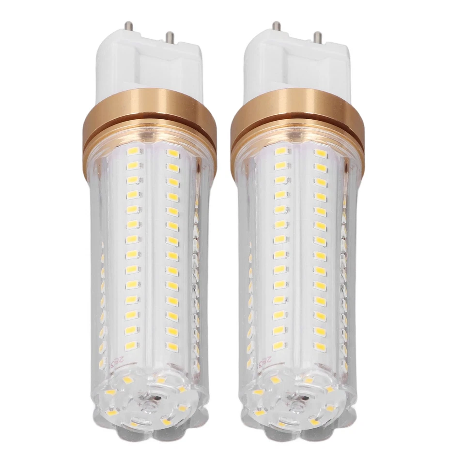 G12 LED Corn Light Bulb Energy Saving LED Light Bulb 20W 2 Pcs SMD Chip 360 - Image 3 of 4