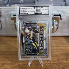 2024 Panini Prizm Lockdown! T.J. Watt N.H. Disco #10 GMG Pittsburgh Steelers