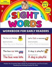 Sight Words Workbook for Early Readers: Master the Essential Sight Words for Kin