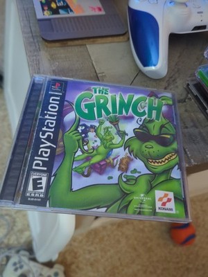 Playstation 1 PS1 '' The Grinch '' Game - US region - 2000 Reg Card Nice