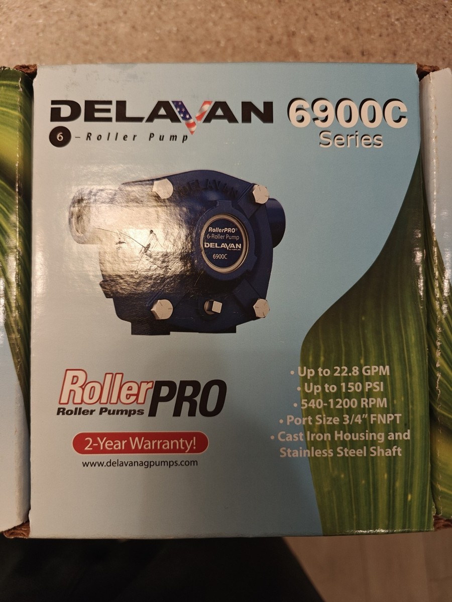 Delevan 6900C Series Roller Pump 830344002602| eBay