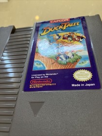 Disney's DuckTales NES CIB Complete w Manual Tested Authentic Smells READ DESCRI