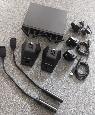 Audio Technica System 10 PRO kabelloses Konferenz Mikrofonsystem ATW-T1007