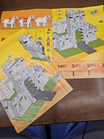 Lego 6080 King's Castle Vintage Original Instruction Manual ONLY 