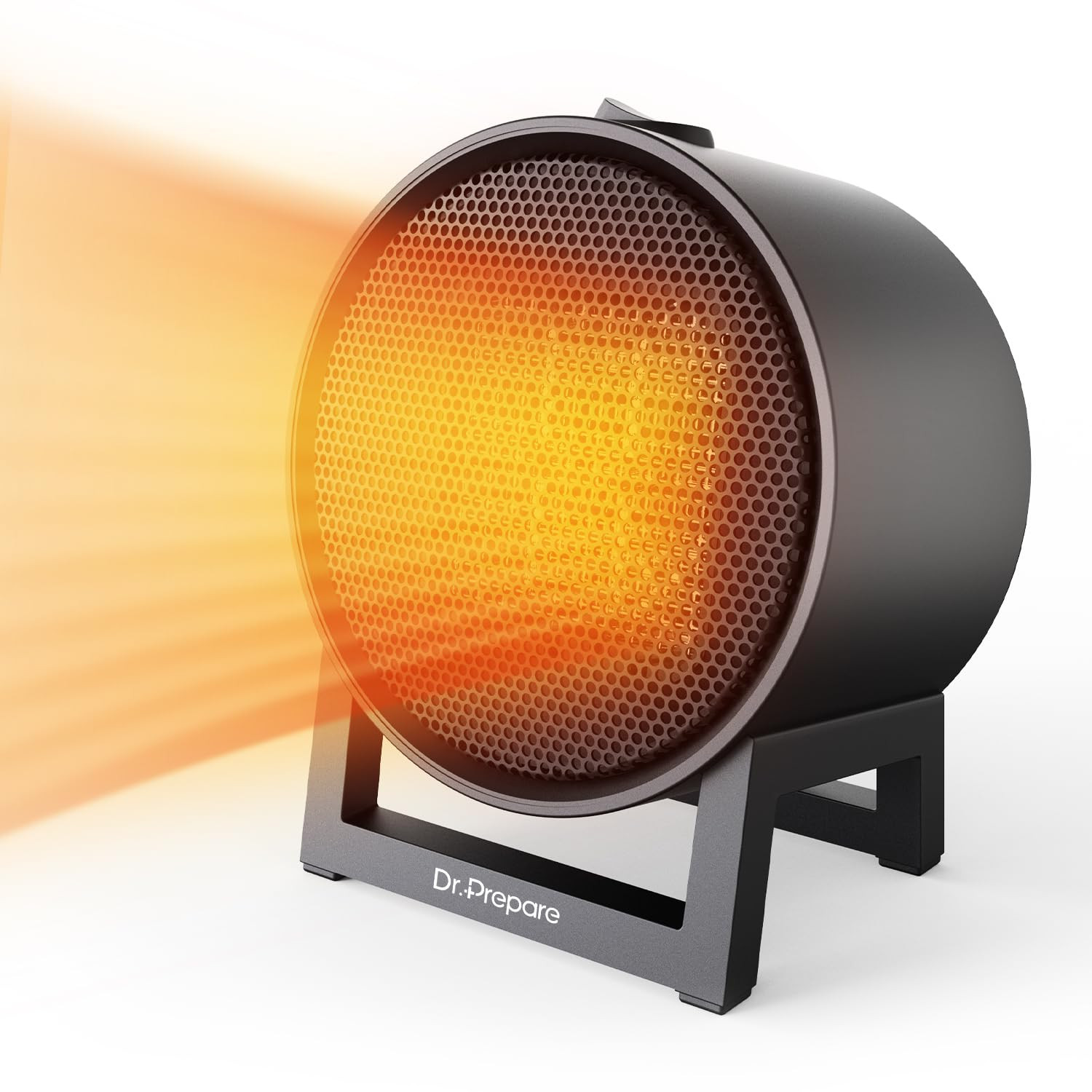 Small Space Heater for Indoor Use, 600W Ceramic Heater, Portable Desk Heater ...