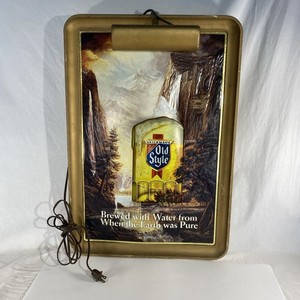 OLD STYLE オールドスタイル ライト ランプ ビール ビンテージ Old Style Beer Light | eBay