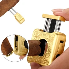 Galiner Cigar Holder Cigar V-Cutter Metal Crude Draw Cigar Needles Enhencer Tool