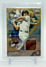 2026 Topps Series 1 Kyle Teel RC Major League Materials Gold Relic 38/50