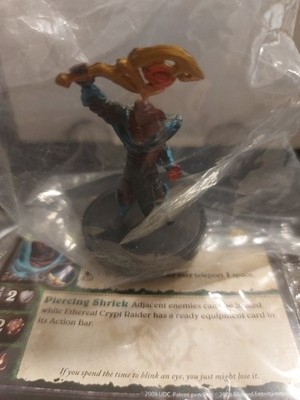 World of Warcraft Miniature - Ethereal Crypt Raider - Ethereal Warrior - Sealed 