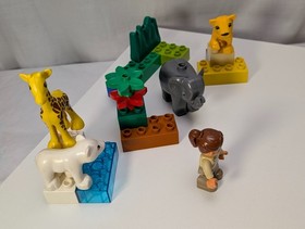 Lego DUPLO Baby Zoo Set 4962, Complete Parts, 2005, No Box