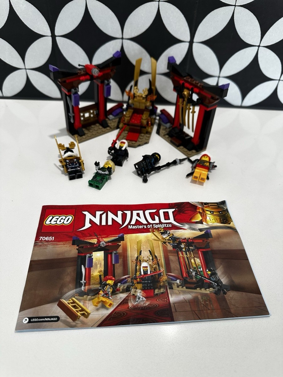 LEGO NINJAGO: Throne Room Showdown (70651) for sale online | eBay