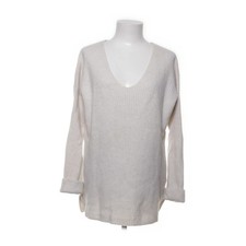 Mrs & Hugs, Strickpullover, Größe: 40, Beige, Kaschmir, Einfarbig #NSh