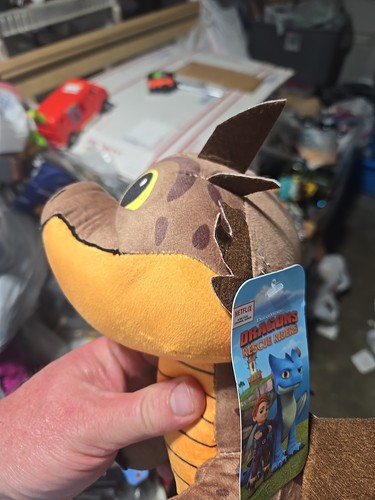 How to Train Your Dragon Rescue Riders Cutter 9" RARE Brown Plush DreamWorks NWT - 第 5/23 張圖片