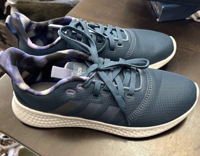 NEW Adidas PureMotion Orbit Indigo/Cloud White Running Shoe H05785 Womens Size 9