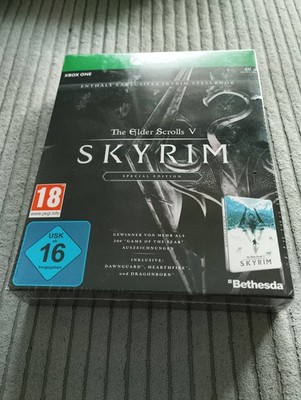 The Elder Scrolls V 5 Skyrim Special Edition Steelbook für Xbox One - NEU & OVP