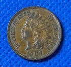 1907 INDIAN HEAD CENT | XF | #1034