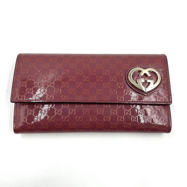 10.31 11 Gucci red heart Wallet Bag