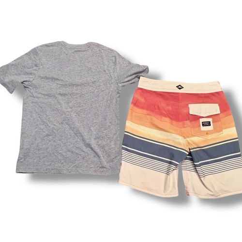 Boys Swim Trunks Lot Size 8 Medium O’Neill Hurley with Tops - Picture 9 of 9