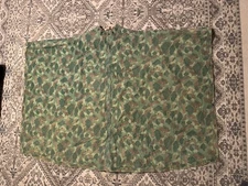 Original Vintage WW2 USMC Camouflage Poncho Reversible 1944 Dated