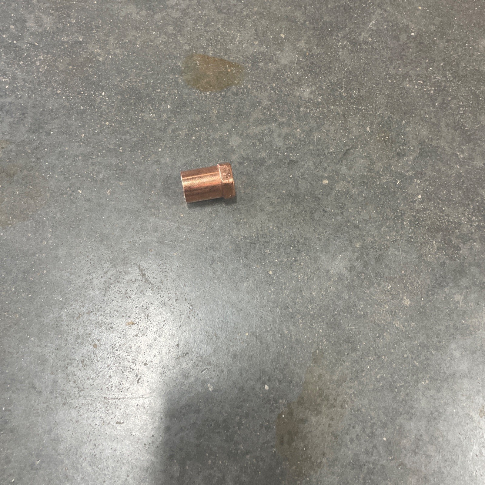 1/2 x 3/8 in. Wrot Copper Female Adapter