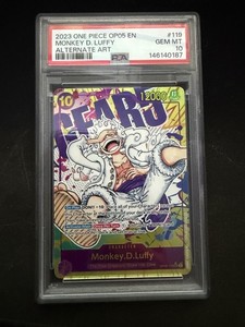 PSA10 ルフィ ギア5 WILDカード 2024 ONE PIECE ウノ Gear 5 Luffy Psa 10 | eBay