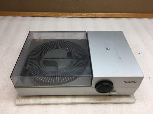 Rollei P37A 35mm Autofocus Carousel Slide Projector In Carry Case w/ Remote incl - Picture 3 of 11