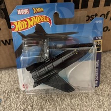 Hot Wheels HCT54 2022 HW Screen Time 4/10 X-Men X-Jet 60/250 Black - New