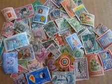 Collection lot 80 different stamps of old British Ceylon