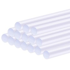 80PCS Hot Melt Glue Sticks Transparent Heat Melting Glue Strips All Purpose 0.15 per stick