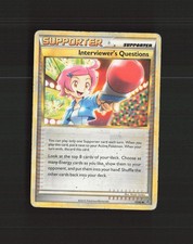Interviewer’s Questions 77/95 Unleashed Uncommon Pokemon Card DMG