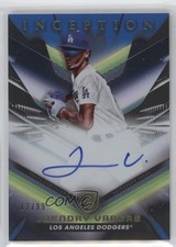 2023 Bowman Inception Auto Blue Foil 17/99 Joendry Vargas #BPA-JV Auto 0w3