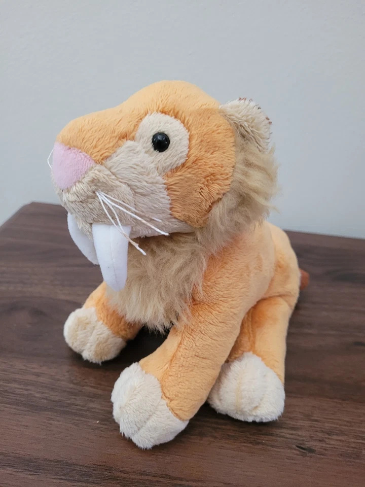 Ganz Webkinz Sabertooth Tiger Plush Toy Stuffed Animal HM609 No Code - Image 2 of 4